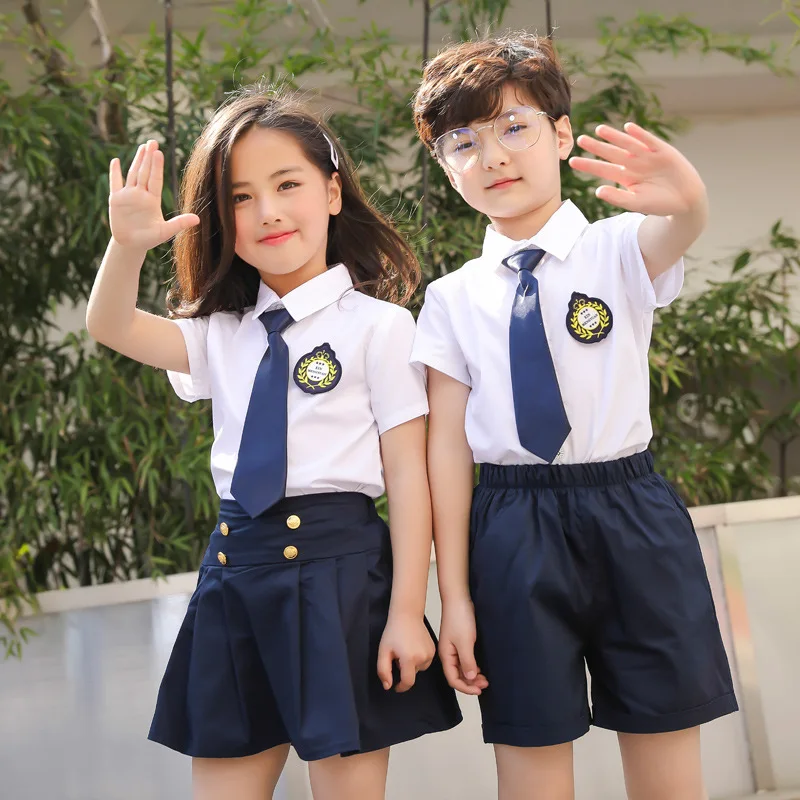 School Uniform 2019 New Kindergarten Clothing Summer Short-sleeved Class Clothing Suit
School Uniform 2019 New Kindergarten Clothing Summer Short-sleeved Class Clothing Suit
