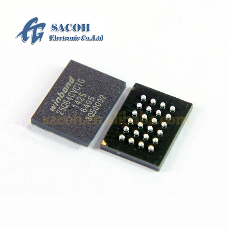 10PCS/lot New OriginaI W25Q64CVTCIG 25Q64CVCIG or W25Q64CVTCIP 25Q64CVCIP or 25Q64CVCAG or 25Q64CVCAP TFBGA24 64M FLASH MEMORY
10PCS/lot New OriginaI W25Q64CVTCIG 25Q64CVCIG or W25Q64CVTCIP 25Q64CVCIP or 25Q64CVCAG or 25Q64CVCAP TFBGA24 64M FLASH MEMORY