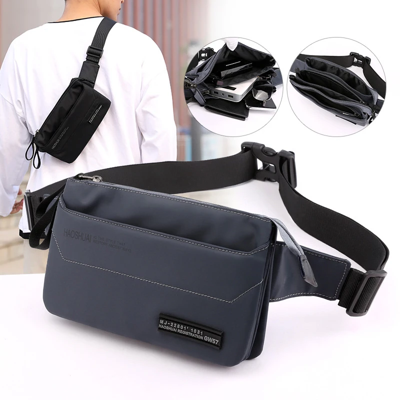 Men Nylon Fanny Pack Hip Belt Running Bag Cell Mobile Phone Travel Fashion Money Purse Pouch Bum Sling Chest Pack Waist Bags
Men Nylon Fanny Pack Hip Belt Running Bag Cell Mobile Phone Travel Fashion Money Purse Pouch Bum Sling Chest Pack Waist Bags