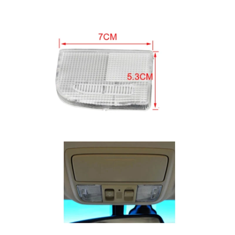 2Pcs Right Left Interior Roof Map Light Lens Reading Lamp 34401-SDA-A21 34402-SDA-A21 for Honda TSX Accord Civic CRV
2Pcs Right Left Interior Roof Map Light Lens Reading Lamp 34401-SDA-A21 34402-SDA-A21 for Honda TSX Accord Civic CRV