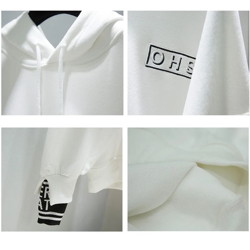 2021 New Spring Loose Korean Style Letter Sweatshirt Women's Trendy Round Neck Mid-Length Long Sleeve Hoodie Top Students
2021 New Spring Loose Korean Style Letter Sweatshirt Women's Trendy Round Neck Mid-Length Long Sleeve Hoodie Top Students