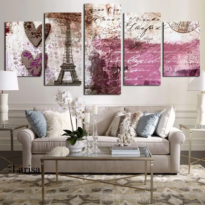 Modern Waterproof Ink Printing Poster Paris Architecture Eiffel Tower Hd Art Canvas Painting Home Decor Mural 5Pcs No Frame
Modern Waterproof Ink Printing Poster Paris Architecture Eiffel Tower Hd Art Canvas Painting Home Decor Mural 5Pcs No Frame