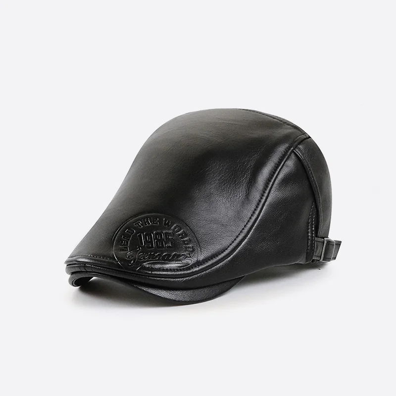 JAMONT PU Leather Newsboy Cap Winter Berets Male Warm Visors Cap Fashion Letter Snapback Caps for Men Bone Gorras Casquette
JAMONT PU Leather Newsboy Cap Winter Berets Male Warm Visors Cap Fashion Letter Snapback Caps for Men Bone Gorras Casquette
