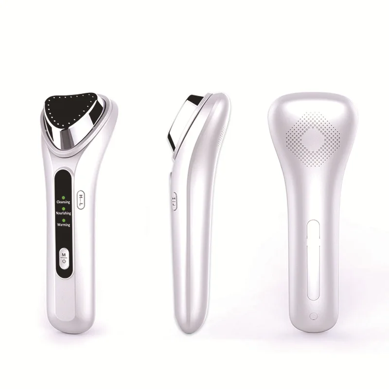 Ultrasonic Face Cleaning Instrument Vibration Hot Compress Massager For Face Whitening Shrink Pores Antiaging Cosmetic Tool
Ultrasonic Face Cleaning Instrument Vibration Hot Compress Massager For Face Whitening Shrink Pores Antiaging Cosmetic Tool