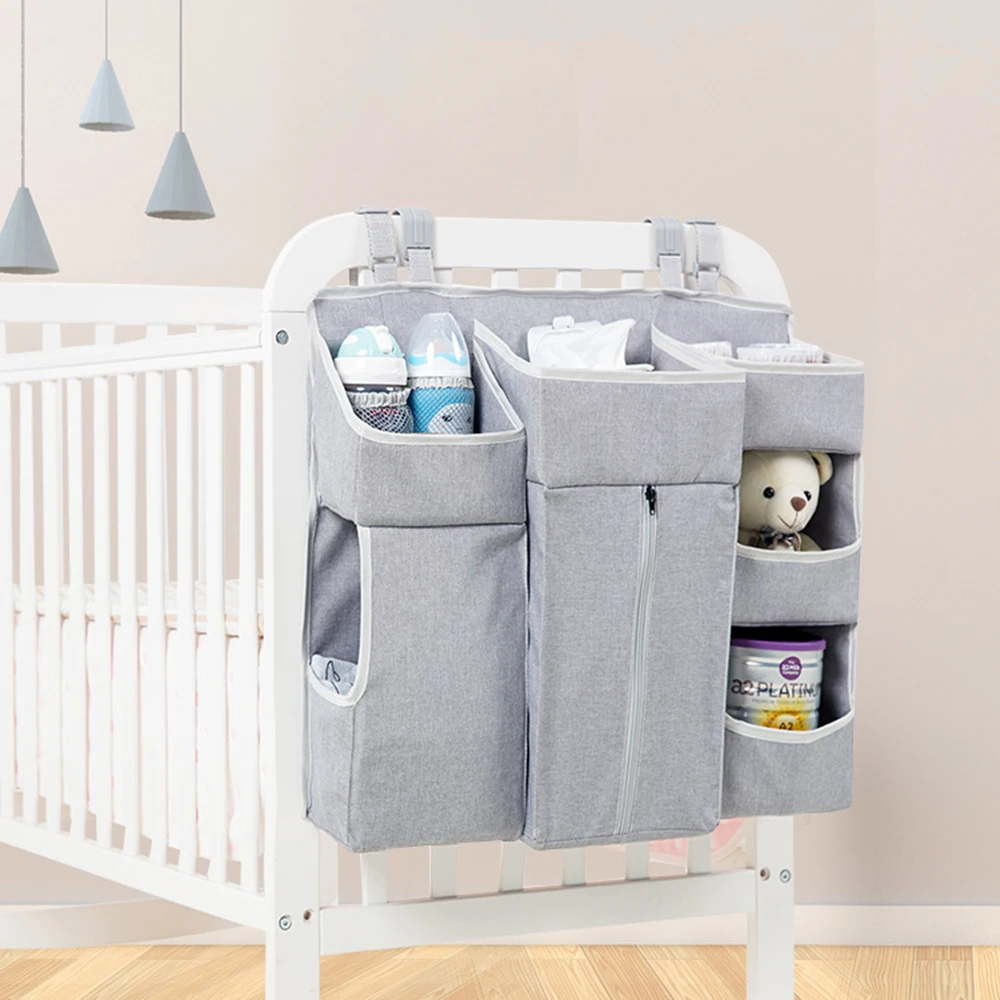 Large Capacity Baby Care Organizer Bedside Infant Nursing Bag Polyester Baby Bed Organizer Detachable Hanging Storage Bag
Large Capacity Baby Care Organizer Bedside Infant Nursing Bag Polyester Baby Bed Organizer Detachable Hanging Storage Bag