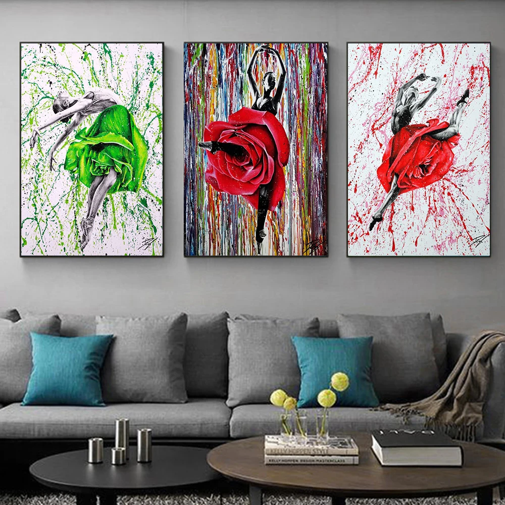 Graffiti Girl Ballet Dancer Nordic Wall Art Canvas Painting Posters And Prints Modern Picture Bedroom Living Room Decor No Frame
Graffiti Girl Ballet Dancer Nordic Wall Art Canvas Painting Posters And Prints Modern Picture Bedroom Living Room Decor No Frame