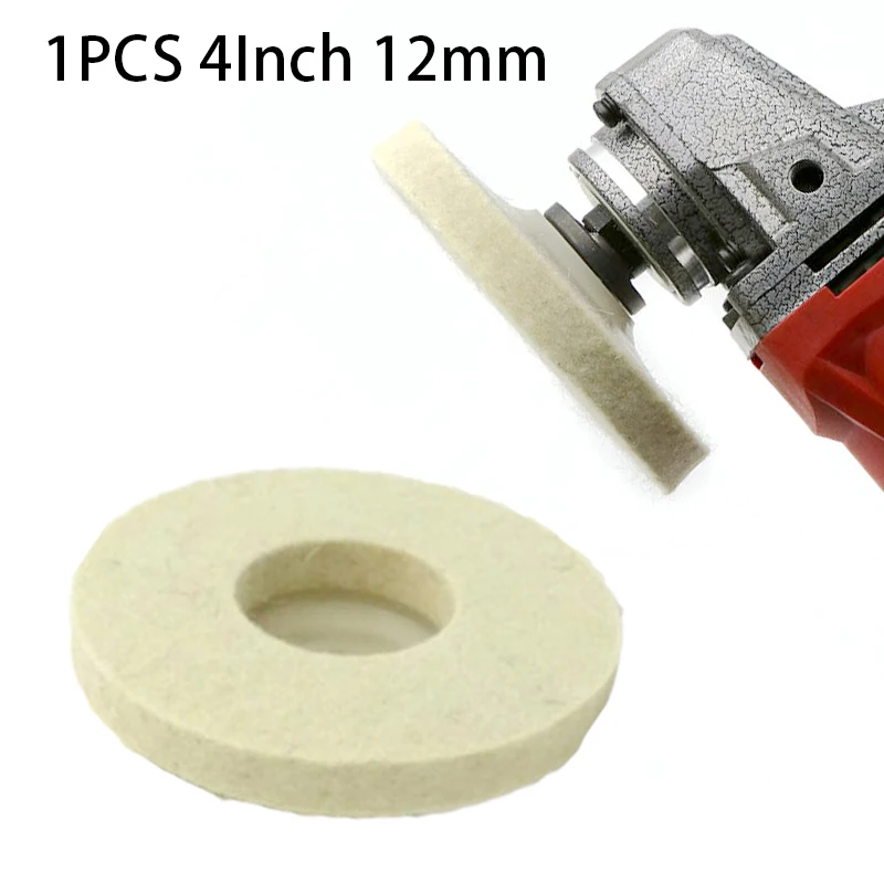 4inch 12mm Wool Felt Polishing Wheel Buffing Waxing Polishing Disc For Car Polisher Drill Adapter Rotary Tool Abra
4inch 12mm Wool Felt Polishing Wheel Buffing Waxing Polishing Disc For Car Polisher Drill Adapter Rotary Tool Abra