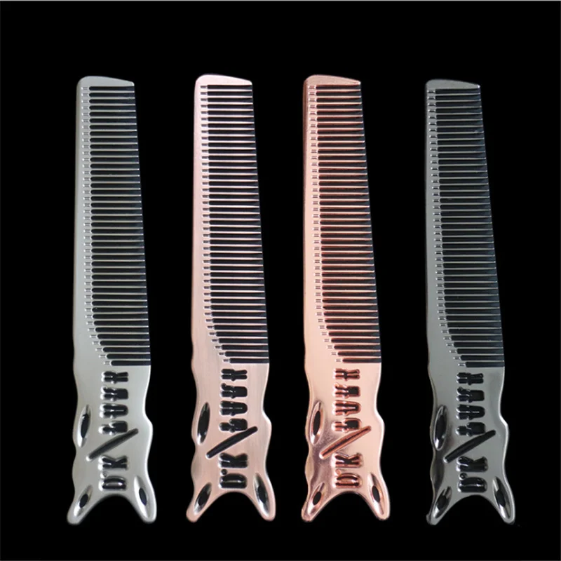 1 Pcs Hairdressing Comb Aluminum Metal Hair Cutting Comb Perm Dyeing Hair Brush Tangled Hair Brush Household Salon Styling Tool
1 Pcs Hairdressing Comb Aluminum Metal Hair Cutting Comb Perm Dyeing Hair Brush Tangled Hair Brush Household Salon Styling Tool