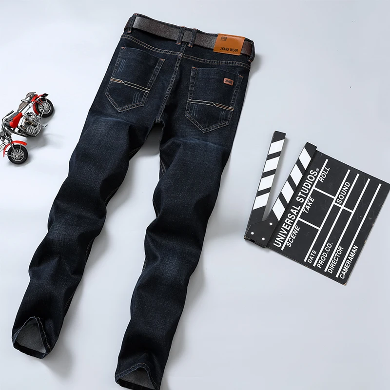 Men Jeans Famous Brand 2020 Slim Straight Business Casual Black Elasticity Cotton Denim Pants Trousers Panta Korean
Men Jeans Famous Brand 2020 Slim Straight Business Casual Black Elasticity Cotton Denim Pants Trousers Panta Korean