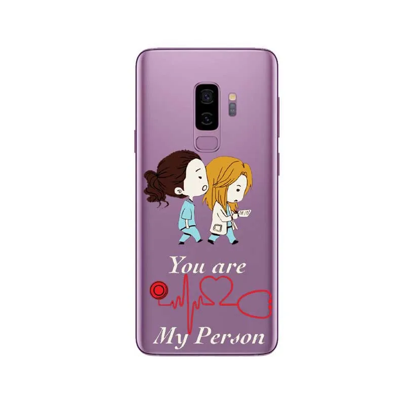 Greys Anatomy You are my person TPU Мягкие силиконовые чехлы для телефонов Samsung Galaxy A750 A51 A71 A91 A30 A50