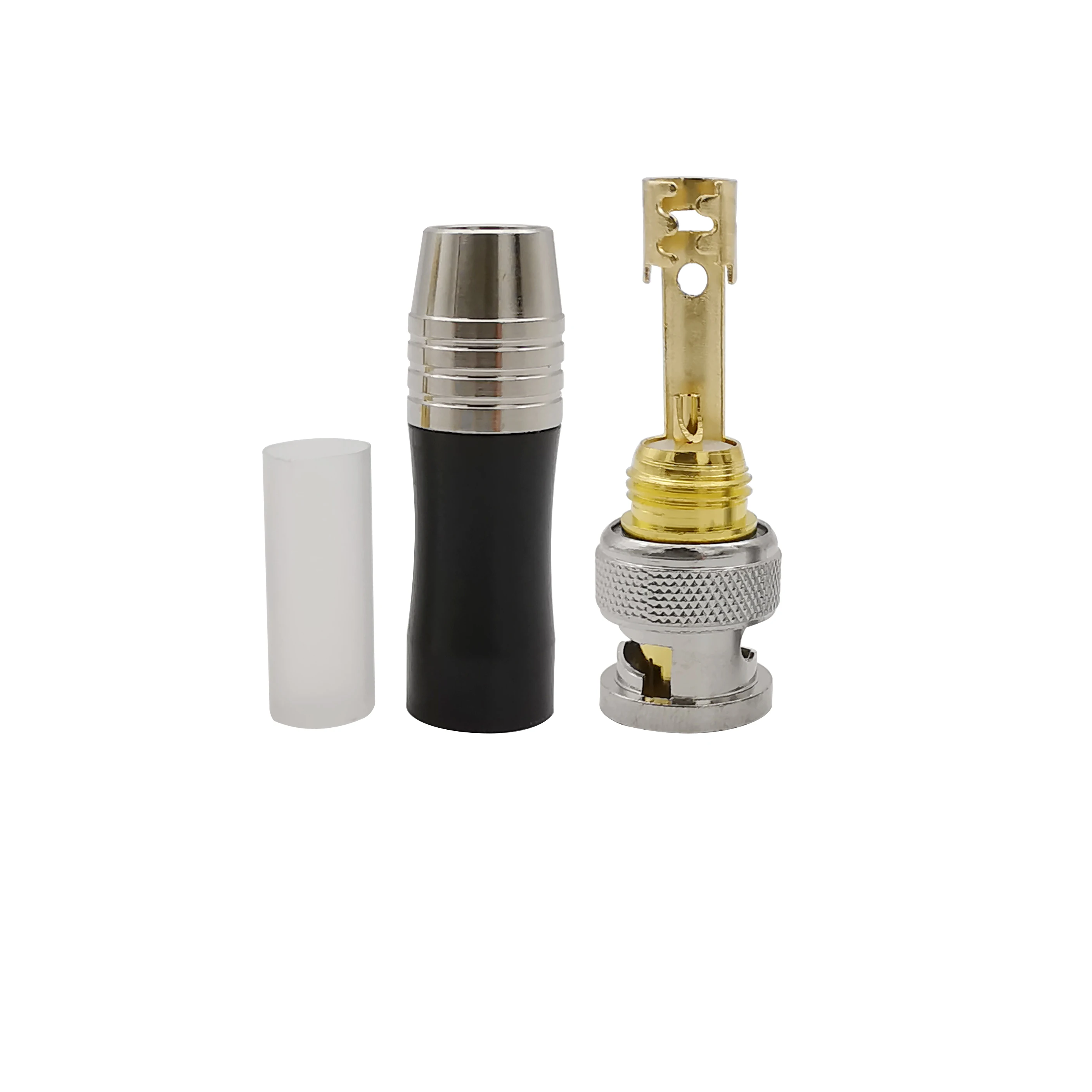 2PCS Red and Black BNC Male Connector BNC Plug 75-5BNC Soldering Head Monitoring Video Cable Coaxial Connectors
2PCS Red and Black BNC Male Connector BNC Plug 75-5BNC Soldering Head Monitoring Video Cable Coaxial Connectors