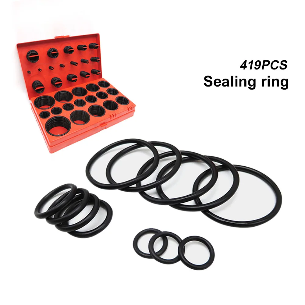 O Ring Rubber Washer Seals Assortment Black O-Ring Seals Set Nitrile Washers High Quality For Car Gasket Plumbing Mechanic
O Ring Rubber Washer Seals Assortment Black O-Ring Seals Set Nitrile Washers High Quality For Car Gasket Plumbing Mechanic