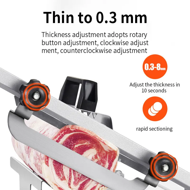 Household Manual Lamb Slicer Machine Frozen Meat Cutter Beef Herb Mutton Rolls Cutter Household Slicer
Household Manual Lamb Slicer Machine Frozen Meat Cutter Beef Herb Mutton Rolls Cutter Household Slicer