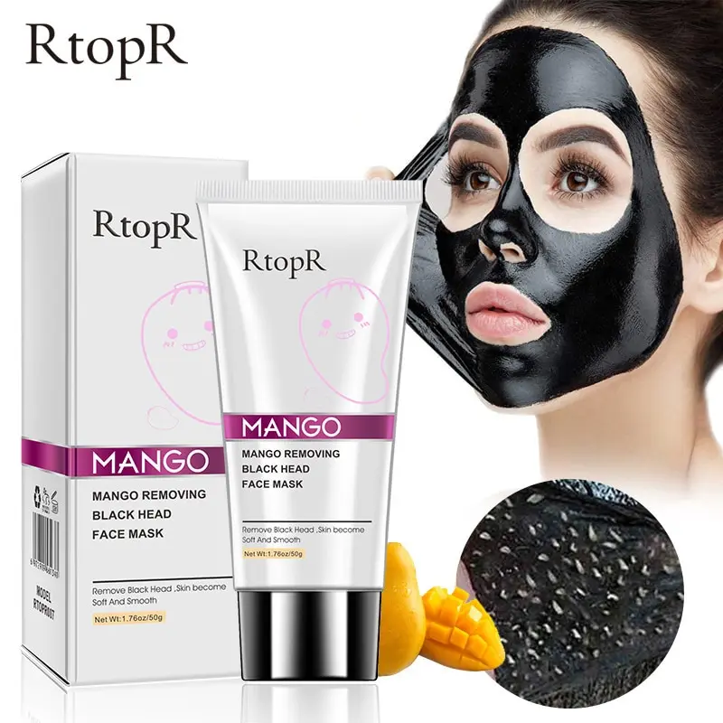 RtopR Mango Blackhead Remover Nose Mask Acne Treatment Oil Control Shrink Pores Deep Cleansing Black Face Mask T Zone Skin Care
RtopR Mango Blackhead Remover Nose Mask Acne Treatment Oil Control Shrink Pores Deep Cleansing Black Face Mask T Zone Skin Care