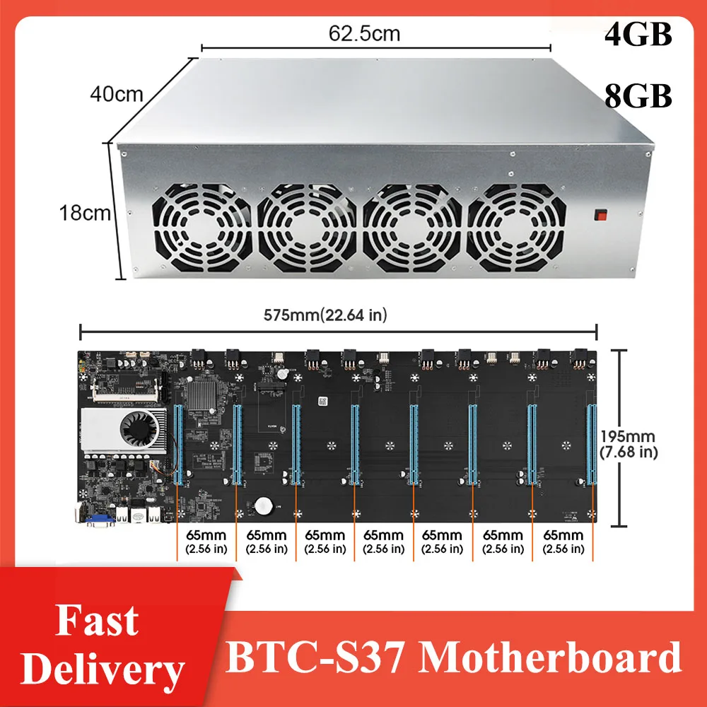 BTC-S37 Майнер набор материнских плат 8 Графика слот для карт, совместимому с HDMI VGA w/вентилятор 4/8GB DDR3 памяти материнская плата для мини-машины
BTC-S37 Майнер набор материнских плат 8 Графика слот для карт, совместимому с HDMI VGA w/вентилятор 4/8GB DDR3 памяти материнская плата для мини-машины