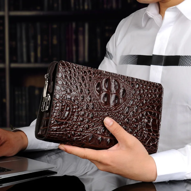 Heren Portemonnee Leer Echt Alligator Man Clutch Bag Designer Bedrijf Mannelijke Telefoon Portemonnee Hombre Billeteras
Heren Portemonnee Leer Echt Alligator Man Clutch Bag Designer Bedrijf Mannelijke Telefoon Portemonnee Hombre Billeteras