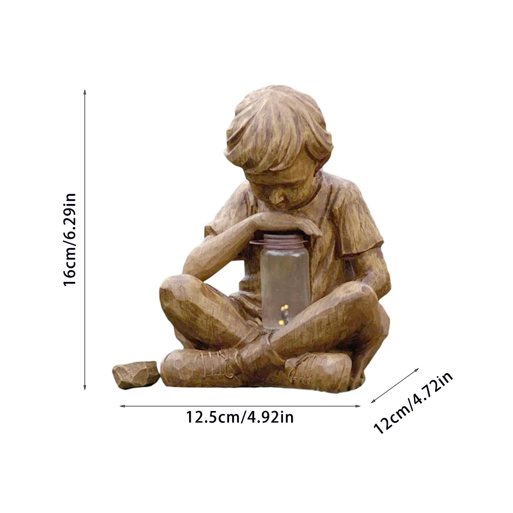 Boy Resin Statue Garden Ornament Landscape Vintage Artistic Sculpture Resin Ornament Craft Decoration For Outdoor Yard Patio
Boy Resin Statue Garden Ornament Landscape Vintage Artistic Sculpture Resin Ornament Craft Decoration For Outdoor Yard Patio