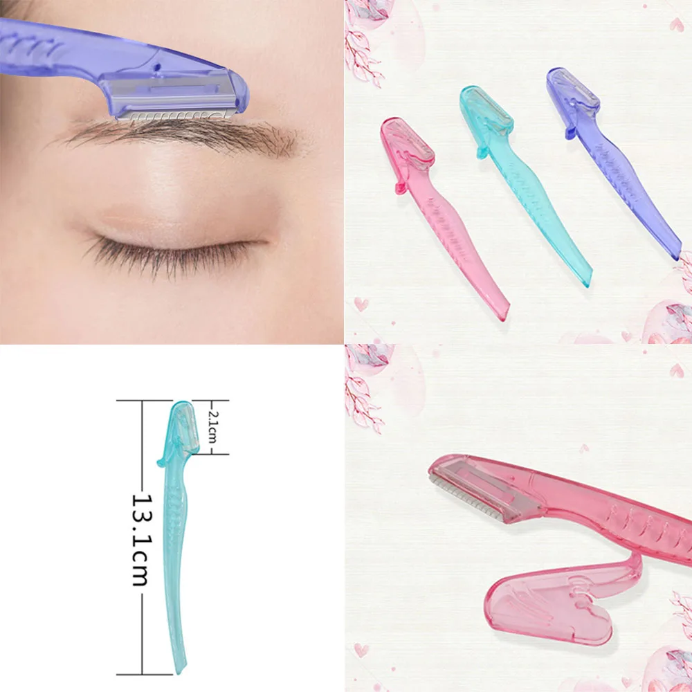 Mermaid Portable Stainless Steel Eyebrow Trimmer Hair Remover Women Face Razor Blades For Personal Daily Skin Care Makeup Tools
Mermaid Portable Stainless Steel Eyebrow Trimmer Hair Remover Women Face Razor Blades For Personal Daily Skin Care Makeup Tools