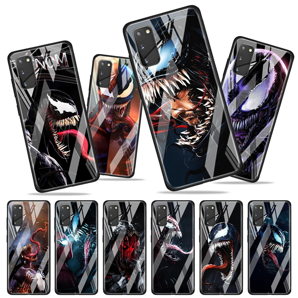 Venom Marvel Hero for Samsung Galaxy S20 FE Ultra Note 20 S10 Lite S9 S8 Plus Luxury Tempered Glass Phone Case Cover
Venom Marvel Hero for Samsung Galaxy S20 FE Ultra Note 20 S10 Lite S9 S8 Plus Luxury Tempered Glass Phone Case Cover