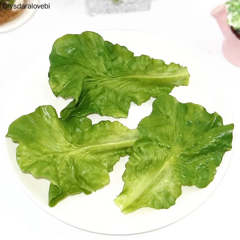 10pcs/lot Simulation Green Lettuce Leaves PVC Material Fake Vegetable Model Kids Pretend Play Kitchen Toys Artificial Foods
10pcs/lot Simulation Green Lettuce Leaves PVC Material Fake Vegetable Model Kids Pretend Play Kitchen Toys Artificial Foods