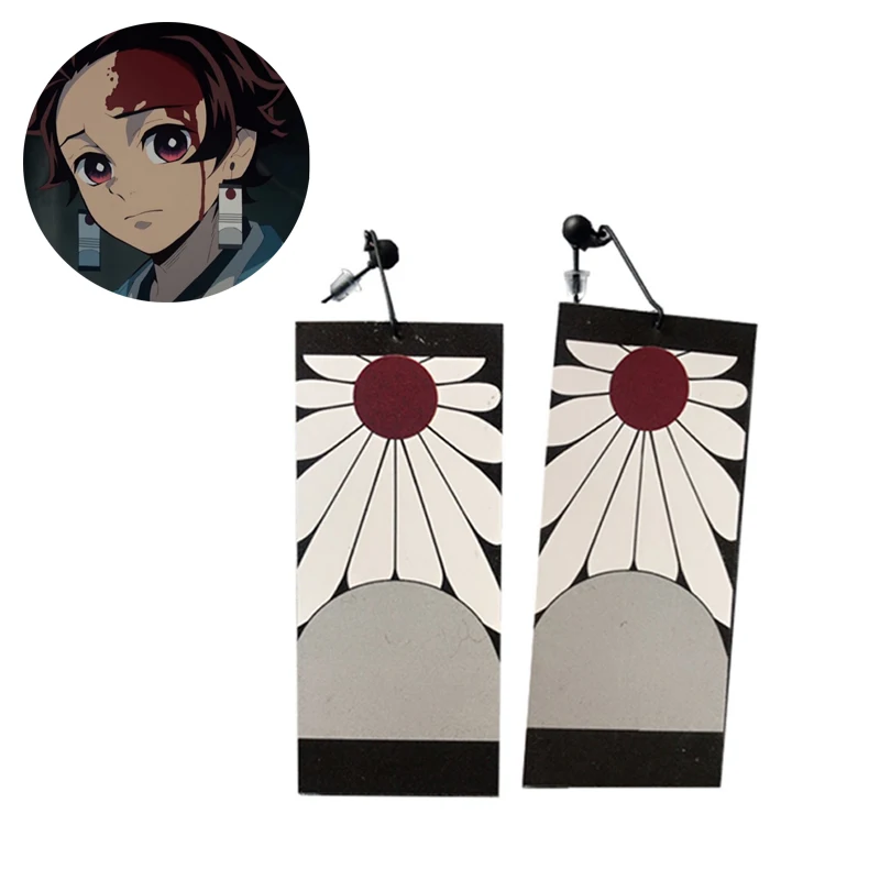 Japanese Anime Demon Slayer Wholesale Cosplay Prop Kimetsu no Yaiba Tanjirou Kamado 1 Pair Earrings Cosplay Accessores
Japanese Anime Demon Slayer Wholesale Cosplay Prop Kimetsu no Yaiba Tanjirou Kamado 1 Pair Earrings Cosplay Accessores