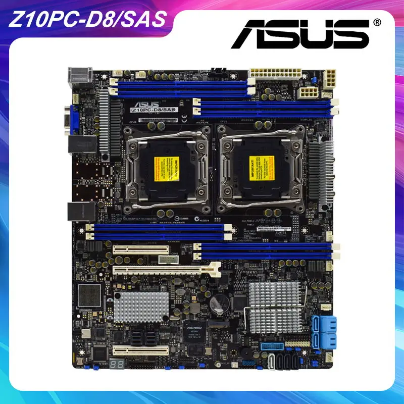 ASUS Z10PC-D8/SAS Motherboard 2011 v3 Motherboard DDR4 Support Kit Xeon E5- E5-2600 v4 Cpus Intel C612 PCI-E X8 M.2 SATA3 ATX
ASUS Z10PC-D8/SAS Motherboard 2011 v3 Motherboard DDR4 Support Kit Xeon E5- E5-2600 v4 Cpus Intel C612 PCI-E X8 M.2 SATA3 ATX