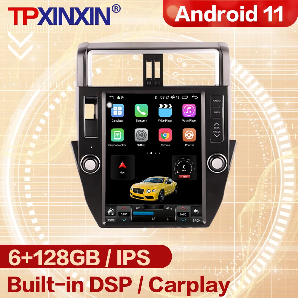 8+128GB Android 11 Tesla Screen Radio Receiver For Toyota Land Cruiser Prado 150 2014 2015 2016 2017 GPS Navi Receiver Head Unit
8+128GB Android 11 Tesla Screen Radio Receiver For Toyota Land Cruiser Prado 150 2014 2015 2016 2017 GPS Navi Receiver Head Unit