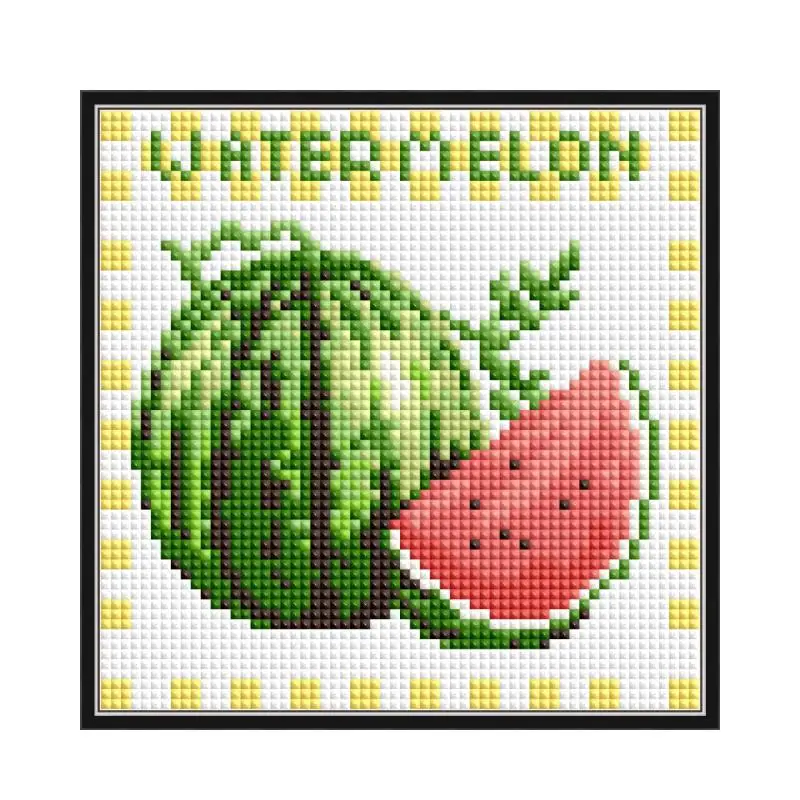 Watermelon Diamond painting cross stitch kit Square Round Drill stitching embroidery DIY handmade needlework
Watermelon Diamond painting cross stitch kit Square Round Drill stitching embroidery DIY handmade needlework