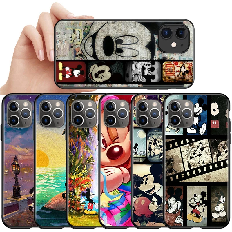 Mickey mouse cool Silicone Cover For Apple iPhone 13 12 11 SE XS XR X 7 8 6 5 S mini Plus Pro MAX 2020 Black Phone Case
Mickey mouse cool Silicone Cover For Apple iPhone 13 12 11 SE XS XR X 7 8 6 5 S mini Plus Pro MAX 2020 Black Phone Case