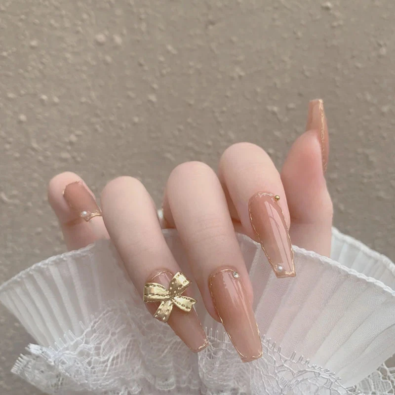 24pcs fake nails with glue Removable Butterfly Nail Wear Long Paragraph Fashion Manicure Patch False Nails press on nails TO
24pcs fake nails with glue Removable Butterfly Nail Wear Long Paragraph Fashion Manicure Patch False Nails press on nails TO