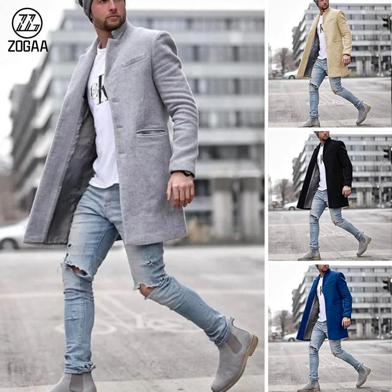 Мужское шерстяное пальто ZOGAA, Длинная ветровка, Повседневная Верхняя одежда для мужчин, 2021
Мужское шерстяное пальто ZOGAA, Длинная ветровка, Повседневная Верхняя одежда для мужчин, 2021