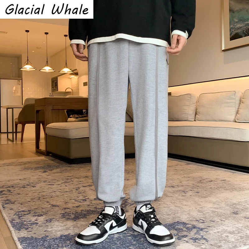 Мужские свободные джоггеры GlacialWhale, мужские модные спортивные штаны в стиле хип-хоп 2021 года, японские уличные брюки, серые повседневные шаровары для мужчин
Мужские свободные джоггеры GlacialWhale, мужские модные спортивные штаны в стиле хип-хоп 2021 года, японские уличные брюки, серые повседневные шаровары для мужчин