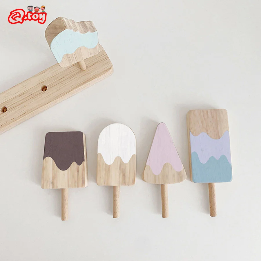 Wooden Ice Cream Pretend Play Toys INS Style Colored Kitchen Food Toys Imitation Game for Girls Boys Learning Education
Wooden Ice Cream Pretend Play Toys INS Style Colored Kitchen Food Toys Imitation Game for Girls Boys Learning Education