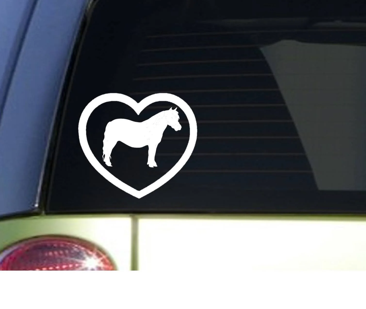 Миниатюрная наклейка лошадь Сердце 6 дюймов наклейка Компьютерная наклейка 
Миниатюрная наклейка лошадь Сердце 6 дюймов наклейка Компьютерная наклейка
