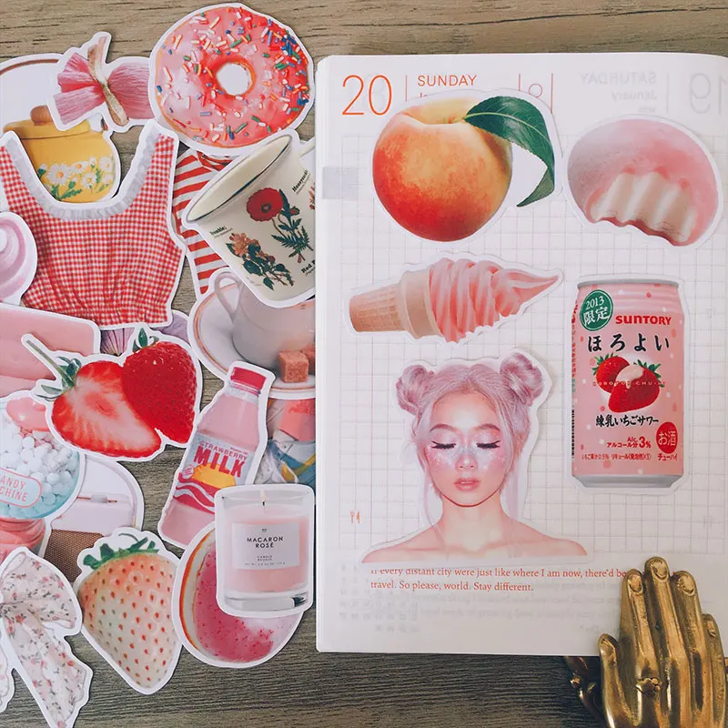 29PCS Pink ins girl color Stickers Crafts And Scrapbooking stickers book Student label Decorative sticker DIY Stationery
29PCS Pink ins girl color Stickers Crafts And Scrapbooking stickers book Student label Decorative sticker DIY Stationery