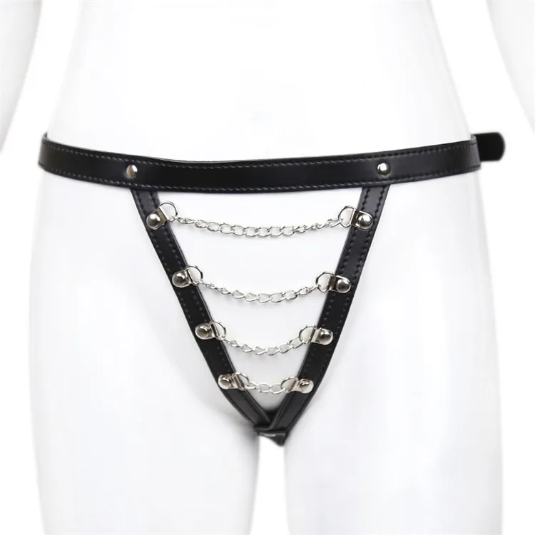 Sexy Women Lingerie PU Leather Bondage Metal Rivets Exotic Accessories Belts Fetish Harness Chain Bra Panties Underwear Set
Sexy Women Lingerie PU Leather Bondage Metal Rivets Exotic Accessories Belts Fetish Harness Chain Bra Panties Underwear Set