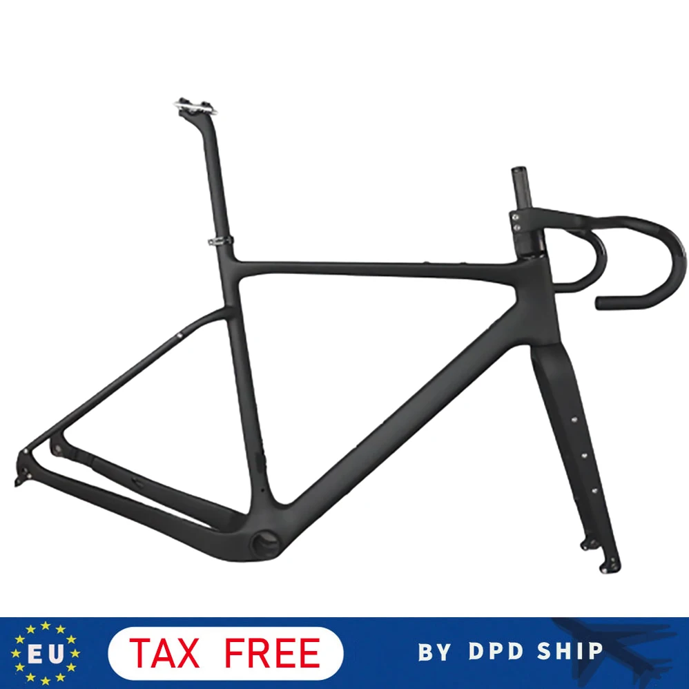 Гравийный дисковый тормоз T700 Carbon Di2 и механический совместимый плоский монтаж BSA полный Скрытый Кабель гравий велосипедная Рама YK033
Гравийный дисковый тормоз T700 Carbon Di2 и механический совместимый плоский монтаж BSA полный Скрытый Кабель гравий велосипедная Рама YK033