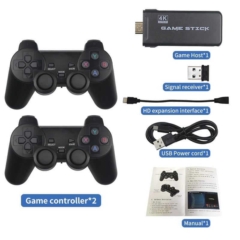 New Portable 4K TV Video Game Console With 2.4G Wireless Controller Support CPS PS1 Classic Games Retro Game Console
New Portable 4K TV Video Game Console With 2.4G Wireless Controller Support CPS PS1 Classic Games Retro Game Console