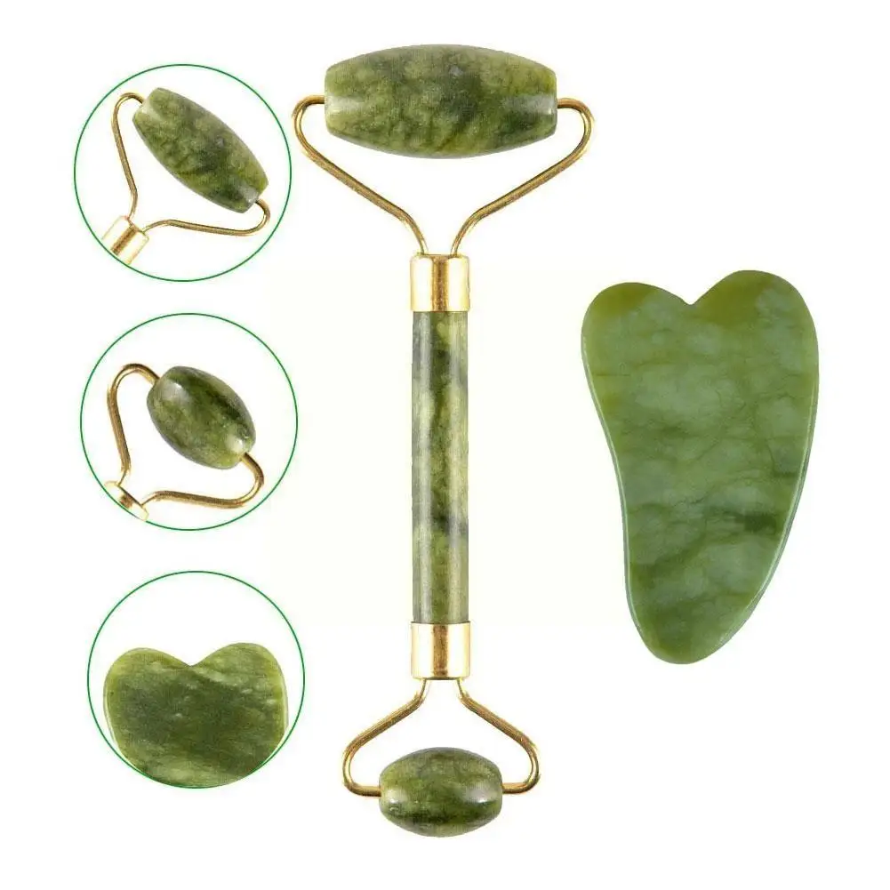 Face Massager For Face Jade Roller Massage Natural Gua Sha Scraper Beauty Tools Roller Jade Microniddle Massager W1w1
Face Massager For Face Jade Roller Massage Natural Gua Sha Scraper Beauty Tools Roller Jade Microniddle Massager W1w1