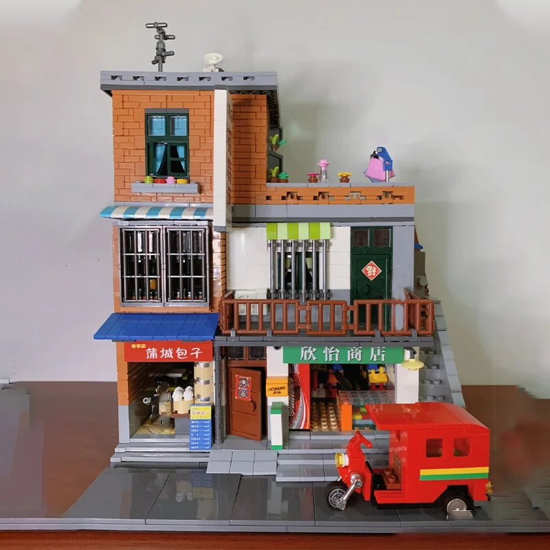 Street View Series The Rural villa Cottage Model Building Blocks Brick Set Classic Country House Toys For Children Birthday Gift
Street View Series The Rural villa Cottage Model Building Blocks Brick Set Classic Country House Toys For Children Birthday Gift