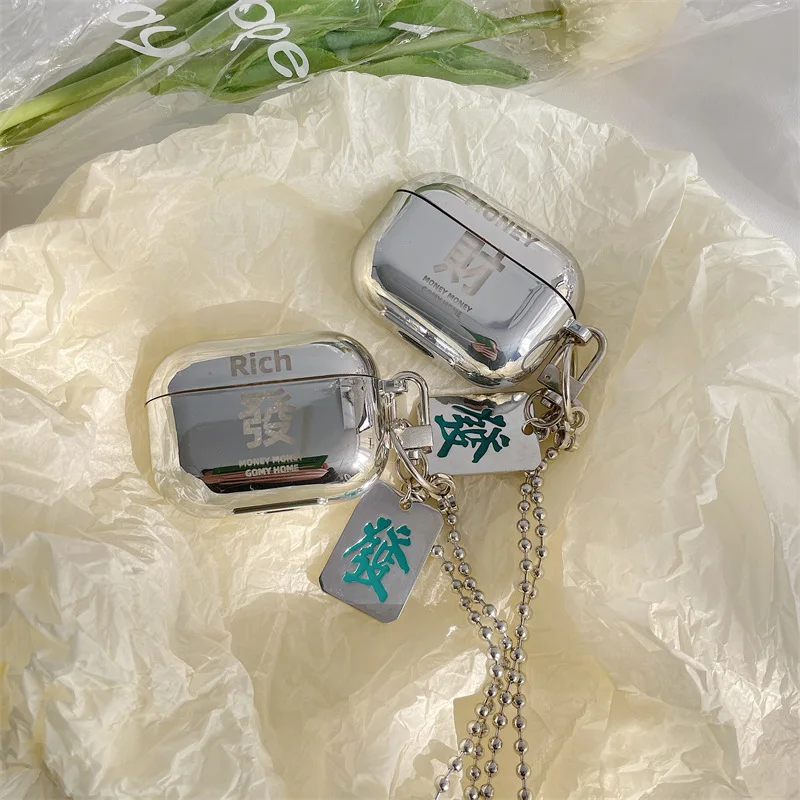Electroplated Chinese Rich 2021 AirPods 3 Case Apple AirPods 2 Case Cover AirPods Pro Case IPhone Earbuds Accessories
Electroplated Chinese Rich 2021 AirPods 3 Case Apple AirPods 2 Case Cover AirPods Pro Case IPhone Earbuds Accessories