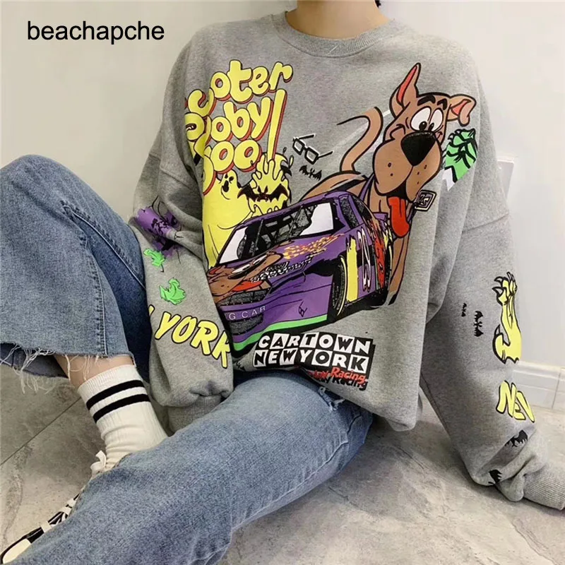 beachapche Funny Sweatshirt Women 2020 New Fashion Cartoon Cotton Hoodie Coat Oversized Streetwear Sweatshirts Hip Hop Cool Pull
beachapche Funny Sweatshirt Women 2020 New Fashion Cartoon Cotton Hoodie Coat Oversized Streetwear Sweatshirts Hip Hop Cool Pull
