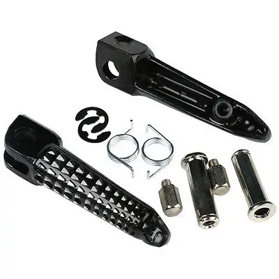Motorcycle Front Footrests Foot pegs For Kawasaki Ninja 650R(EX650) 06-13 ZX6R ZX10R 650R Z750 Z750S Z1000 EX650 ER-6N ER-6F