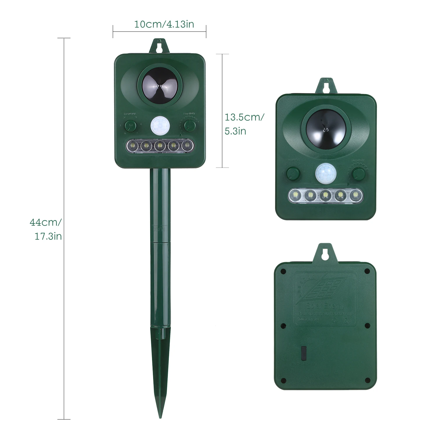 Mosquito Killer Anti-mosquito Bracer Solar Ultrasonic Pest Repeller Outdoor Animal Repeller with Ultrasonic Sound Motion Sensor
Mosquito Killer Anti-mosquito Bracer Solar Ultrasonic Pest Repeller Outdoor Animal Repeller with Ultrasonic Sound Motion Sensor