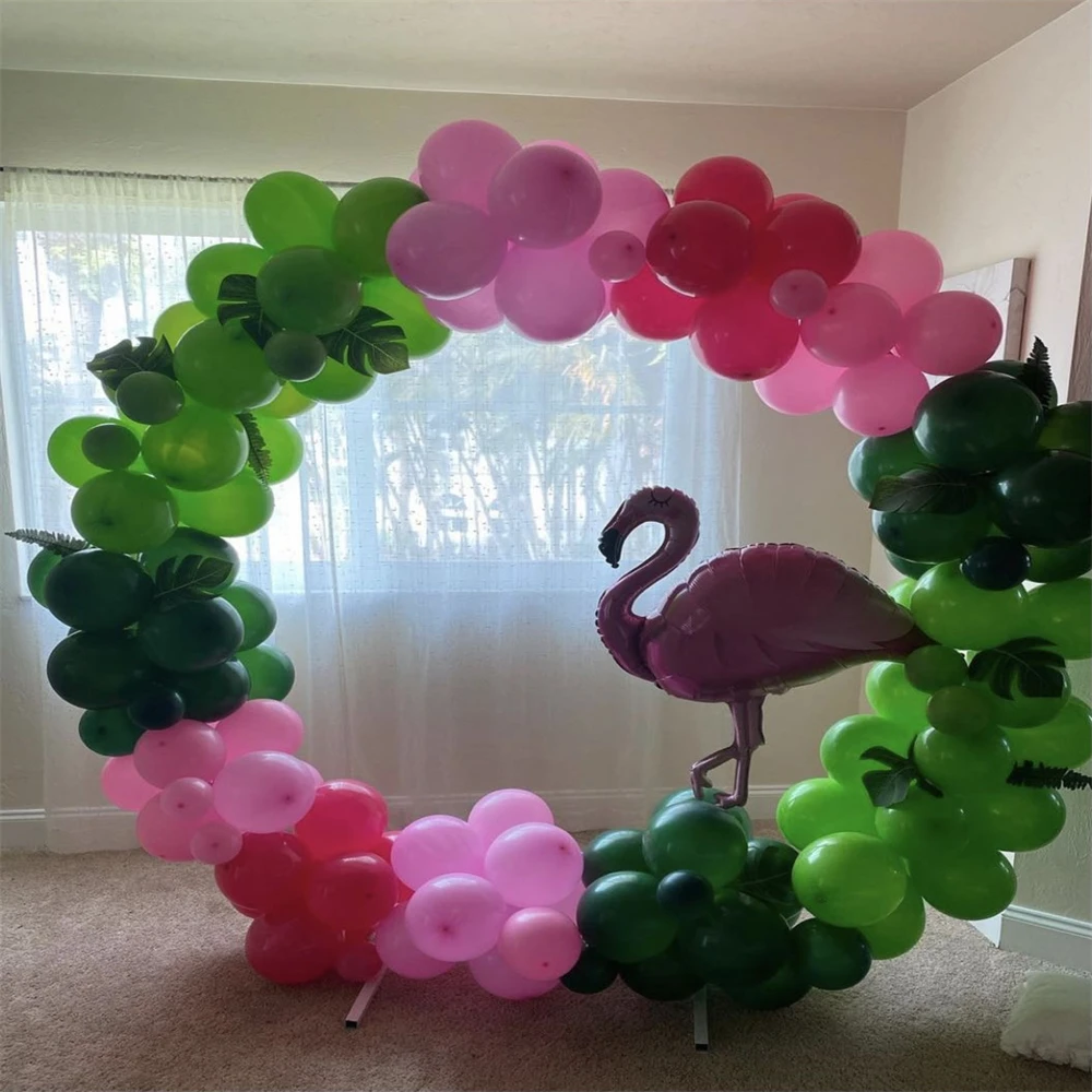 108pcs Flamingo Balloons Garland Arch Kit Hot Pink Latex Balloon Dark Green Globos Hawaiian For Tropical Summer Party Decoration 
108pcs Flamingo Balloons Garland Arch Kit Hot Pink Latex Balloon Dark Green Globos Hawaiian For Tropical Summer Party Decoration
