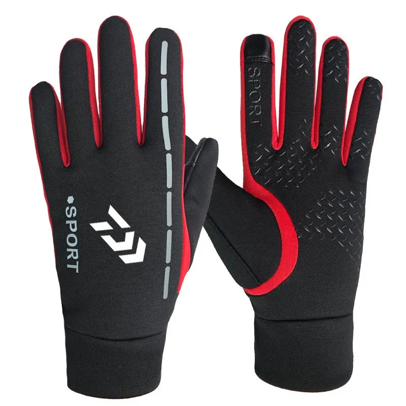 Winter Outdoor Unisex Cycling Warm Fishing Gloves Waterproof Full Finger Anti-Slip Touch Screen Reflective Sports Fishing Gloves
Winter Outdoor Unisex Cycling Warm Fishing Gloves Waterproof Full Finger Anti-Slip Touch Screen Reflective Sports Fishing Gloves
