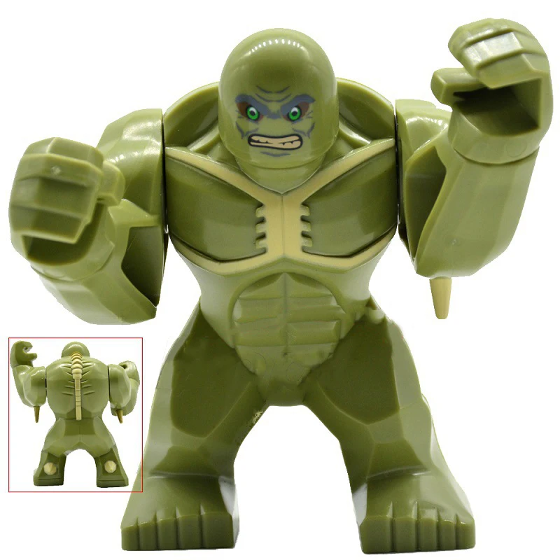 

Superhero League Big Decool Thanos Riot Anti-Venom Horror Carnage Hulk Nemesis Spider Building Block Toy Children