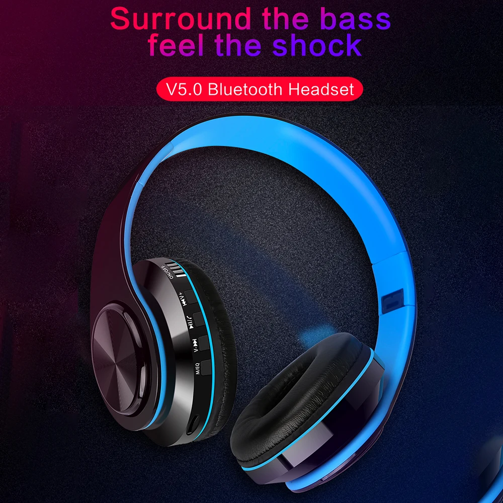 FG-69 Headset Wireless Stereo Bluetooth Headset Wireless Card Sports Folding Headphones
FG-69 Headset Wireless Stereo Bluetooth Headset Wireless Card Sports Folding Headphones