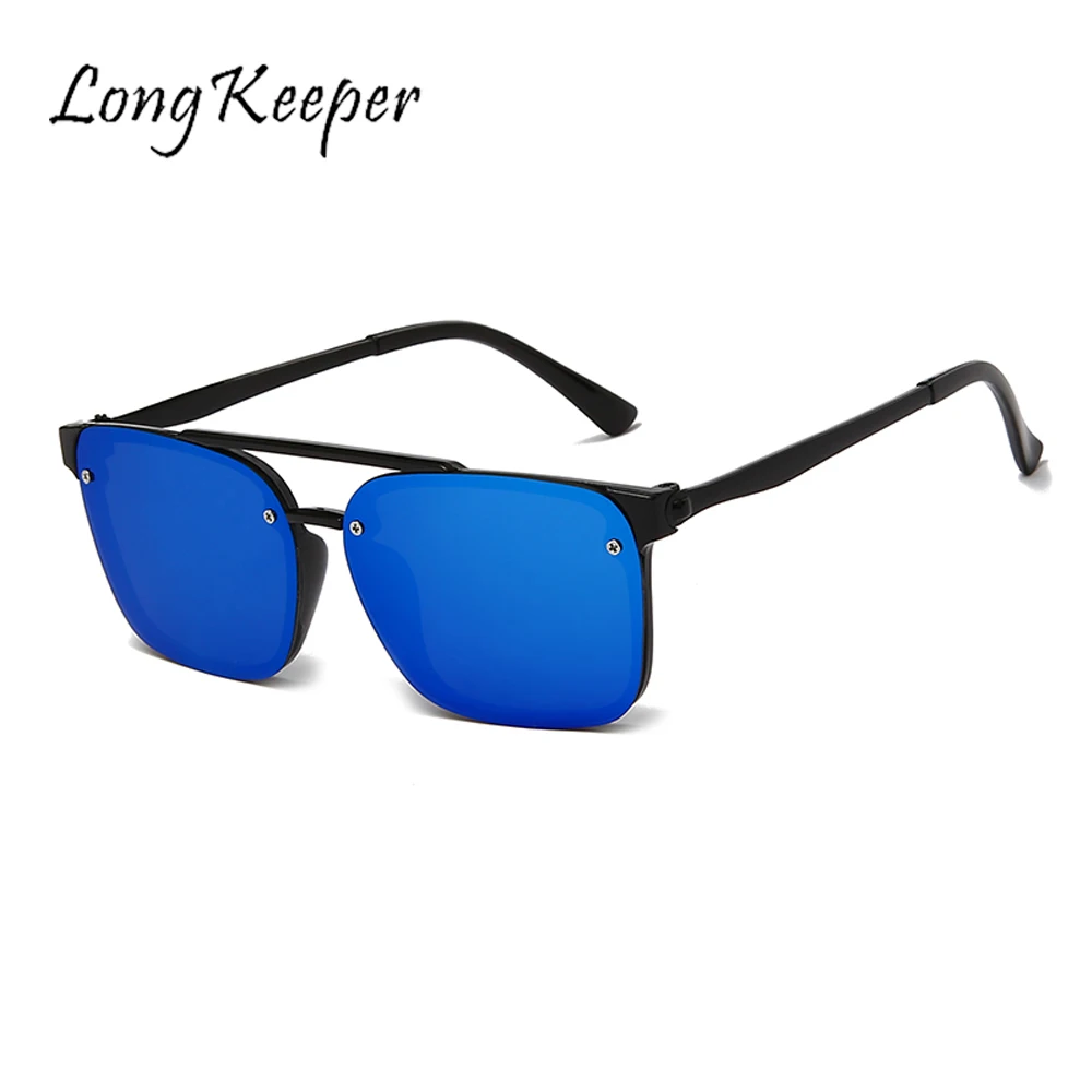 Солнцезащитные очки LongKeeper с плоским верхом для мужчин и женщин, фирменный дизайн, мужские солнцезащитные очки в винтажном стиле, Квадратные...
Солнцезащитные очки LongKeeper с плоским верхом для мужчин и женщин, фирменный дизайн, мужские солнцезащитные очки в винтажном стиле, Квадратные...