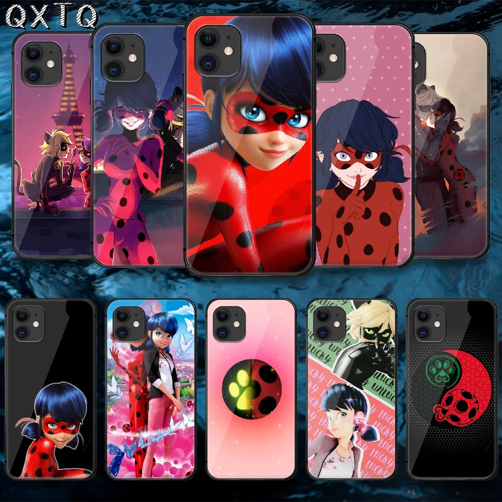 QXTQ Ladybugs Cartoon Girl Tempered Glass Phone Case Cover For IPhone 5 6 7 8 11 12 S Plus Xr X Xs Pro Max Mini Se 2020 Black
QXTQ Ladybugs Cartoon Girl Tempered Glass Phone Case Cover For IPhone 5 6 7 8 11 12 S Plus Xr X Xs Pro Max Mini Se 2020 Black